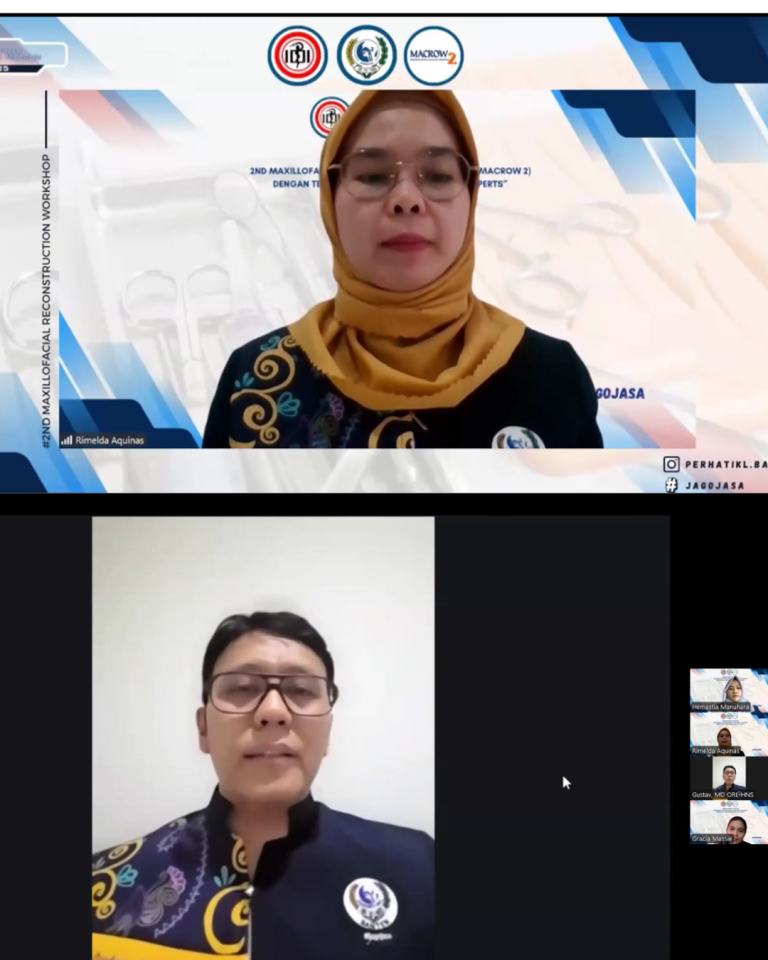 KEGIATAN PERHATI-KL BANTEN WEBINAR MAXILLOFACIAL RECONSTRUCTION WORKSHOP (MACROW 2) DENGAN TEMA “REAL EXPERIENCE WITH THE EXPERTS”