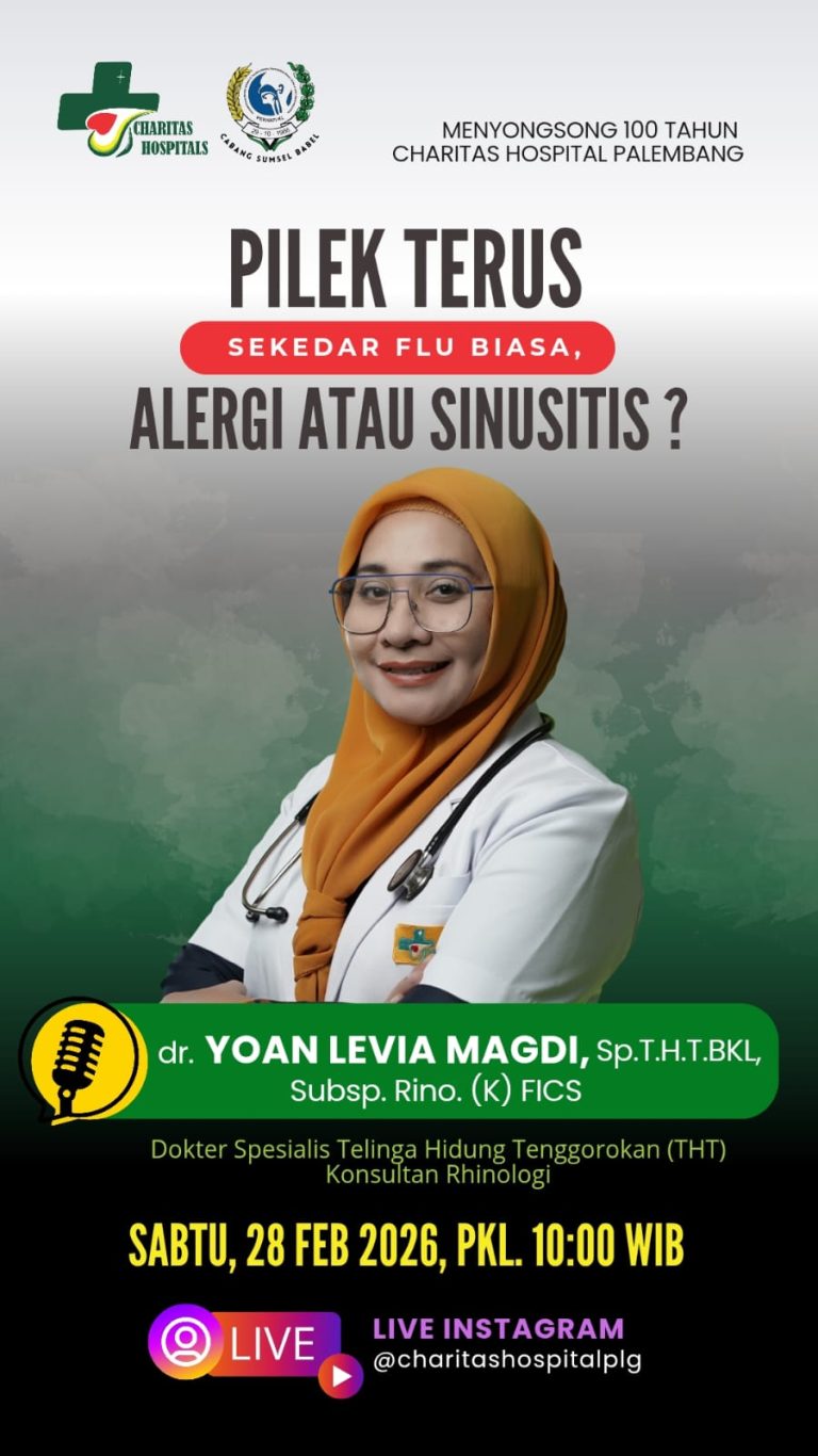 Podcast Kesehatan dengan tema “Pilek Terus Sekedar flu biasa, alergi atau sinusitis?”