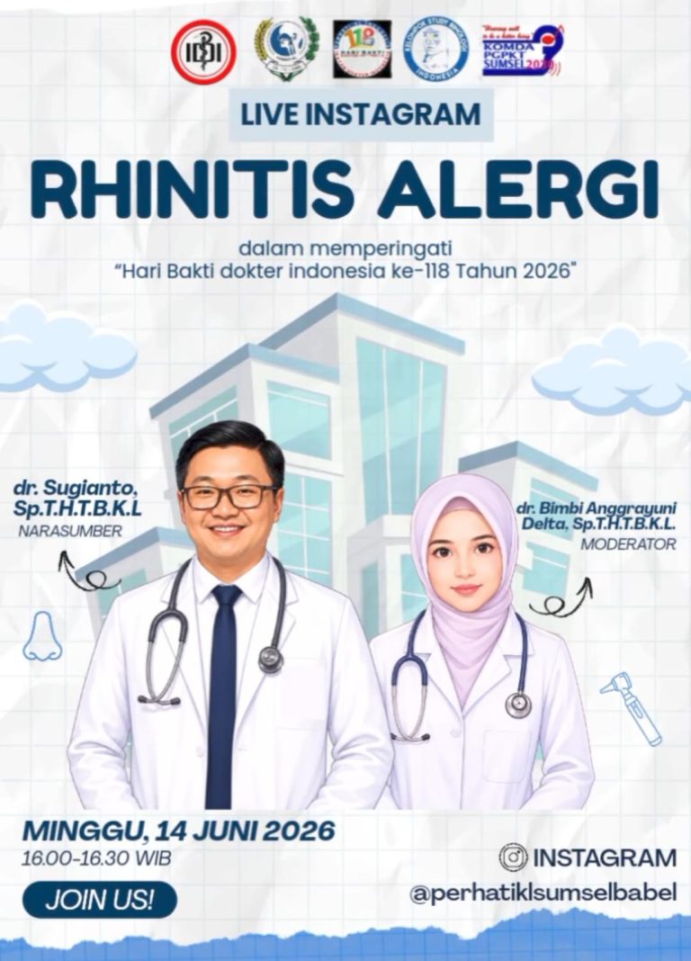 Live Instagram dengan judul “Rhinitis Alergi”